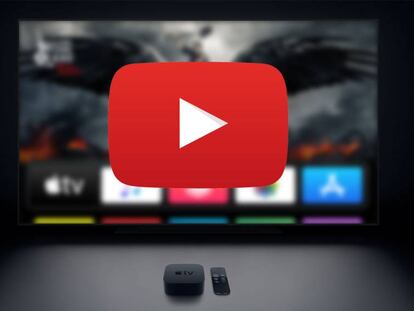 YouTube en Apple TV.