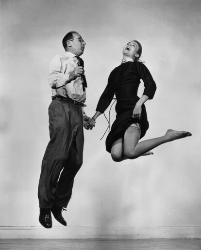 Grace Kelly y Philippe Halsman.