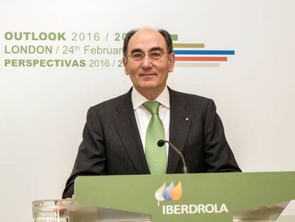 Ignacio Sanchez Galan, presidente de Iberdrola.