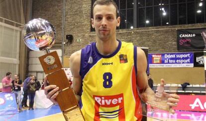 Jordi Trias, jugador del Andorra.