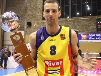 Jordi Trias, jugador del Andorra.