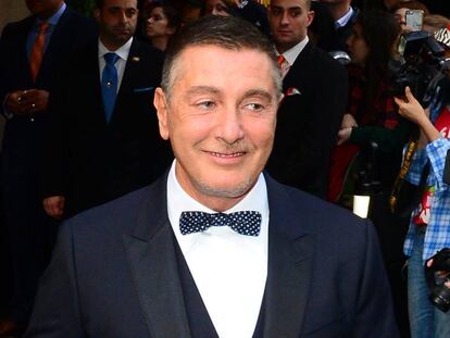 El dise&ntilde;ador Stefano Gabbana.