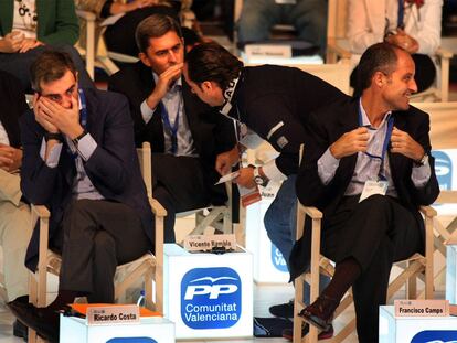 Francisco Camps, Vicente Rambla y Ricardo Costa