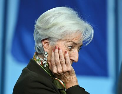 Christine Lagarde, presidenta del BCE.