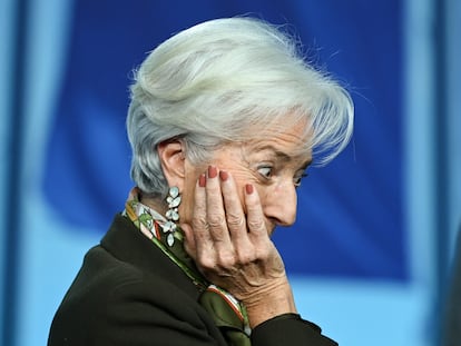 Christine Lagarde, presidenta del BCE.