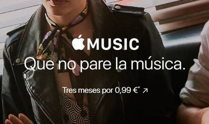 Periodo de prueba de tres meses Apple Music