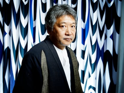 El director japonés Hirokazu Kore-eda, retratado en París a finales de noviembre.