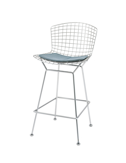 Un clásico para expertos en diseño, la silla Bertoia Barstool creada por Harry Bertoia en 1952. Editada por KNOLL, se vende en KOFF.