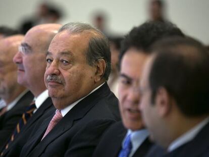 Carlos Slim, due&ntilde;o de Am&eacute;rica M&oacute;vil, en una imagen de 2013