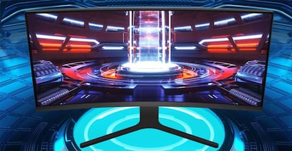 Xiaomi Curved Gaming Monitor 30 fondo