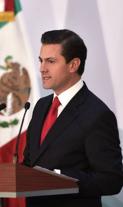 O presidente de México Enrique Peña Neto.