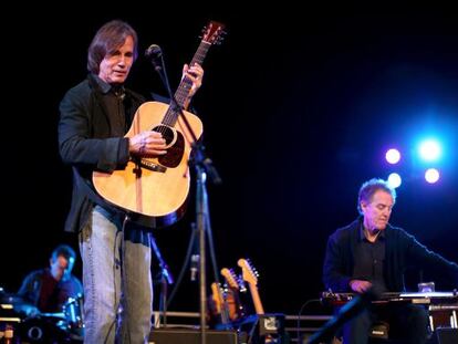 Jackson Browne, en un concierto en California en septiembre. 