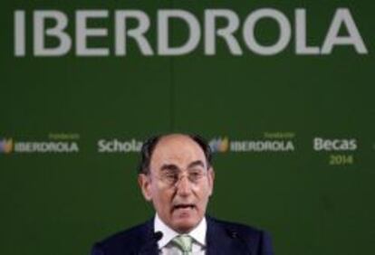 Ignacio S&aacute;nchez Gal&aacute;n, presidente de Iberdrola.