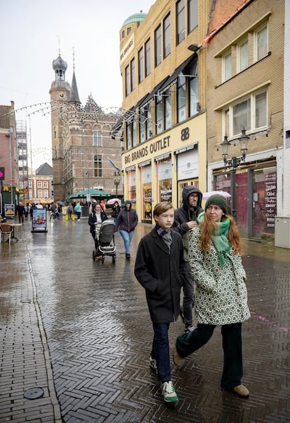 Una de las calles del centro de Venlo, ciudad natal del líder ultra Geert Wilders, que ha ganado las últimas elecciones en Países Bajos. 