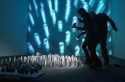 'Live cinema', una 'videoperformance' de los alemanes Karla Kracht y Andrés Beladiez, es una de las propuestas del festival Fringe de Madrid.