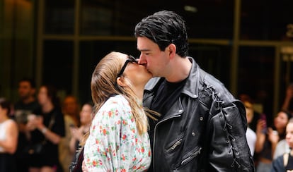 Chloë Sevigny y su marido Sinisa Mackovic.