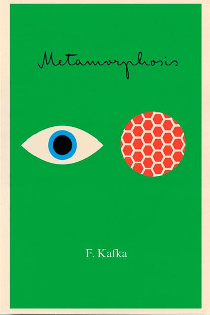 El dise?ador Peter Mendelsund, autor de esta portada de La metamorfosis de Kafka mantiene un interesante blog, Jacket Mechanical.