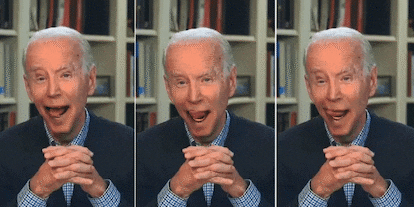 Vídeo manipulado de Joe Biden que, incluso, llegó a ser compartido por Donald Trump.