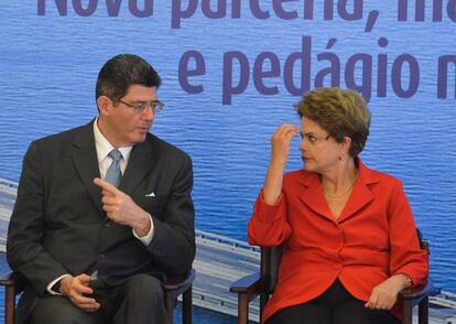 Joaquim Levy e Dilma Rousseff