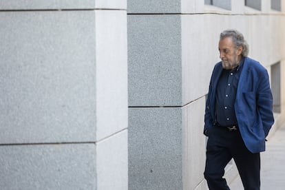 El condenado a 80 años de cárcel por ser el cerebro del ‘caso Nummaria’, Fernando Peña, llega a la Audiencia Nacional (AN),