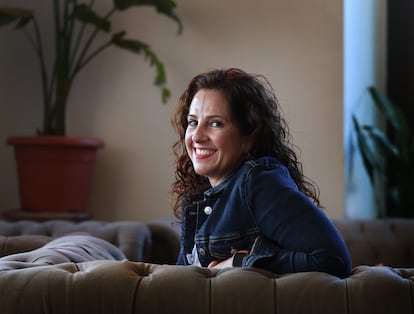 Inés Pineda-Torra fotografiada en el Círculo de Bellas Artes en Madrid, en abril.