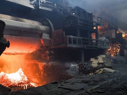 Planta de procesado en Norilsk (Rusia), una de las mayores cuencas niquelíferas del mundo 