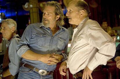 Jeff Bridges y Robert Duvall en <i>Corazón rebelde.</i>