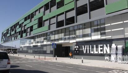 La nueva estación del AVE en Villena.