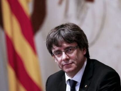 El president de la Generalitat havia de comparèixer a les 14.30