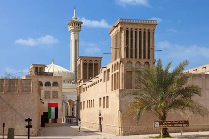 Casas tradicionales en el barrio de Bastakiya.