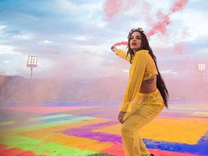 Imagem do videoclipe de 'Medicina', último 'single' de Anitta.