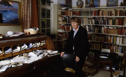 Iris Murdoch, en 1992.