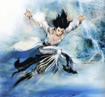 'A la Orilla del Agua - Yan Qing', autor: Chen Weidong, Liang Xiaolong.