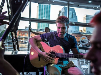 Pablo Alborán en un concierto en 2015.