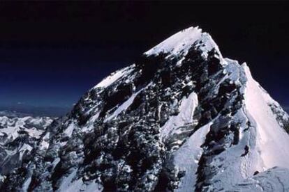 La cara sur del monte Everest, en 2000.