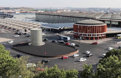 El anterior monumento en Atocha, en una foto de 2018.