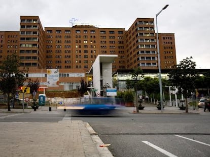El hospital de la Vall d&#039;Hebron, en Barcelona.