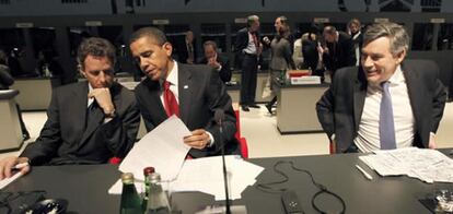 Obama prepara la reunión.