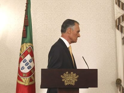 El presidente portugu&eacute;s, Cavaco Silva.