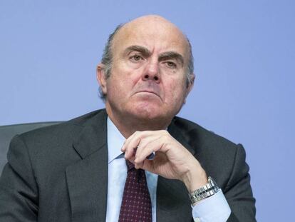 Luis de Guindos, vicepresidente del BCE