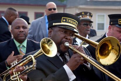 <b>Wendell Pierce,</b> en una imagen de la serie <i>Treme,</i> de la cadena HBO.