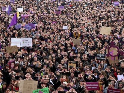 Día Internacional de la Mujer, en España