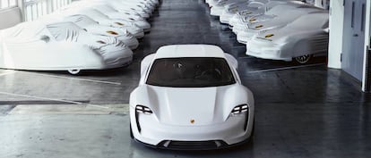 El Mission E de Porsche.