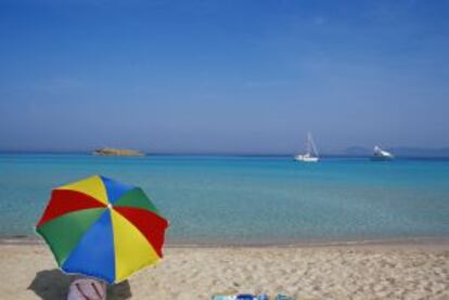 Playa de Ses Illetes, en Formentera.