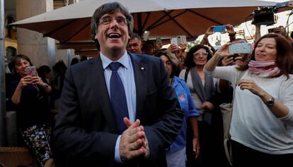 El expresidente catalán Carles Puigdemont.