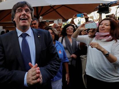 El expresidente catal&aacute;n Carles Puigdemont. 