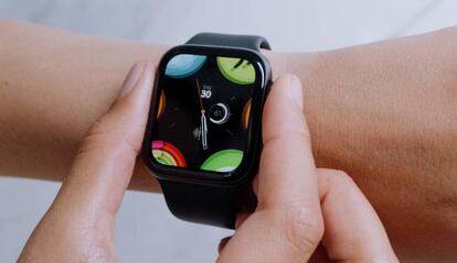 Pantalla de un Apple Watch