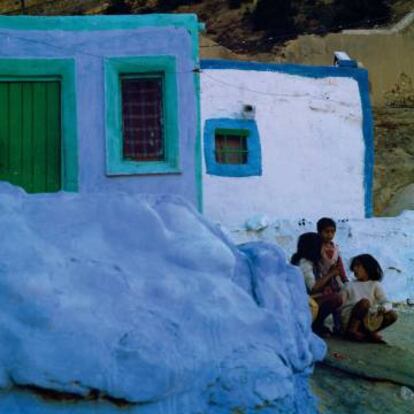 Fotografía de la serie 'La Chanca en color' (1962-1965). Esta imagen fue tomada en 1965.