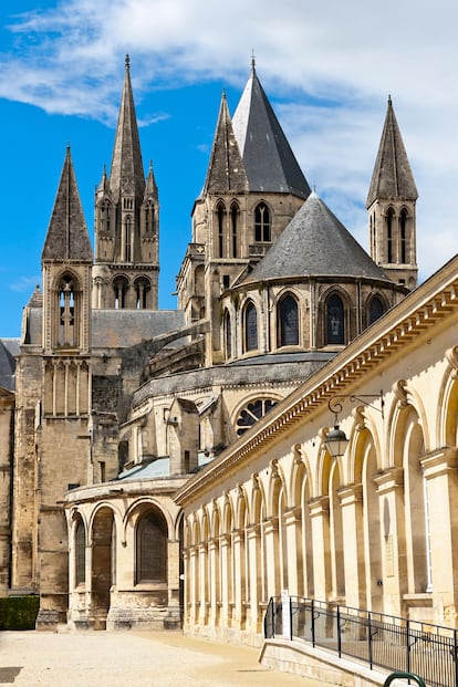 La ciudad de Caen, en Normandía.