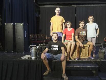 El nou equip del Teatre del Raval, a Gandia.